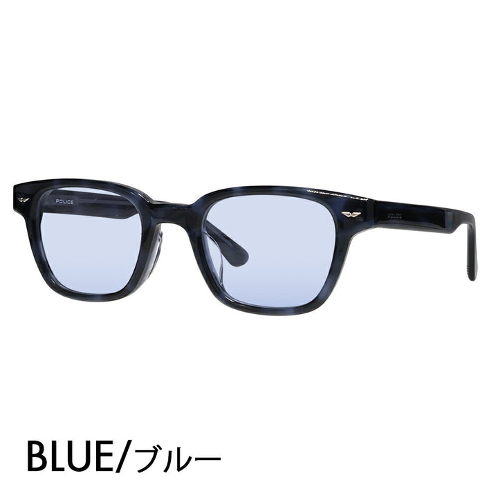 [Authorized Retailer] Police Glasses Frame Sunglasses Color Lens Set VPLP39J 0M00 48 POLICE 2024 Model Men's Wellington Classic Cell Japan Model Fashion Glasses 