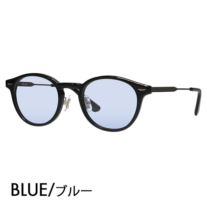 [Authorized Retailer] Police Glasses Frame Sunglasses Color Lens Set VPLP40J 0700 47 POLICE 2024 Model Men's Boston Classic Combination Cell Japan Model Fashion Glasses 