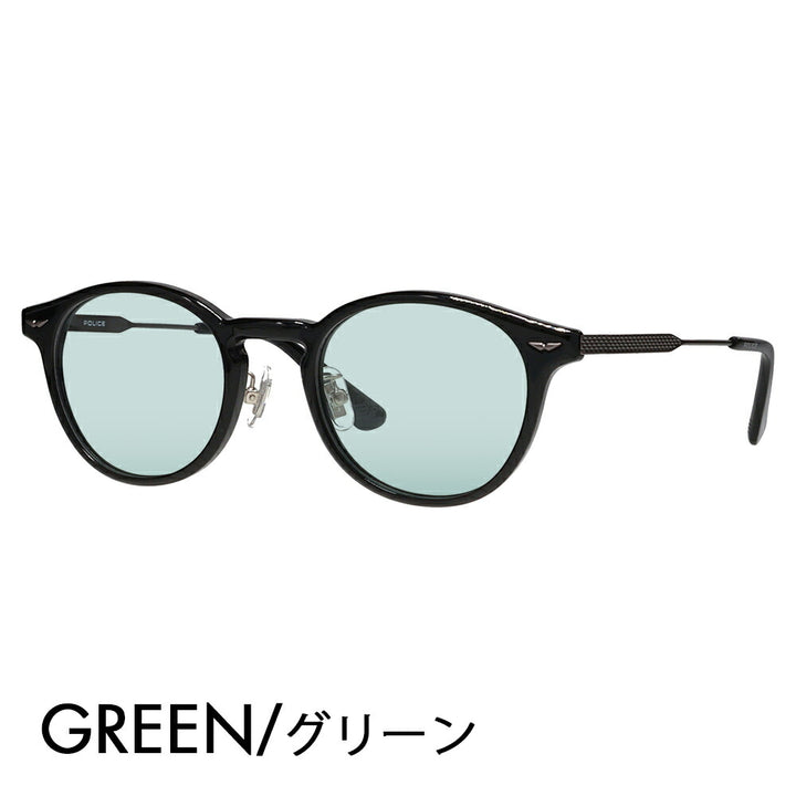 [Authorized Retailer] Police Glasses Frame Sunglasses Color Lens Set VPLP40J 0700 47 POLICE 2024 Model Men's Boston Classic Combination Cell Japan Model Fashion Glasses 